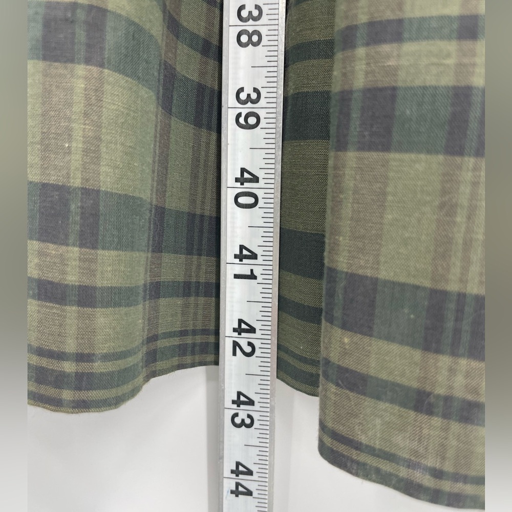 Vintage Barnsville USA Short Sleeve Plaid Shirt Dress Sz 17/18 - Picture 5 of 6